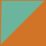 Teal-Black-Orange